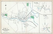 Willimantic Borough, Central Village, East Killingly, Connecticut State Atlas 1893